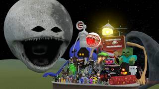 THE MOON WAKES UP COSMIC HORROR VS ALL MONSTERS (Garry's Mod)