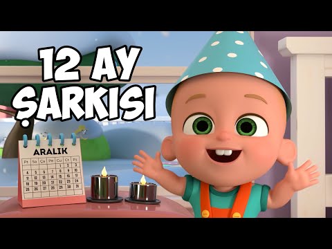 12 Ay Şarkısı - Ay İsimlerini Öğreten Çocuk Şarkısı - Eğitici Çocuk Şarkıları