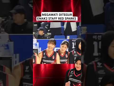 Megawati kena tegur staff red Sparks #shorts