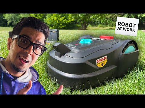 Robot Mower with EYES?! 🤖👁️ | YardCare M800Plus Review