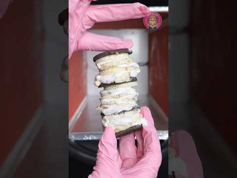 XXL OREO gefriertrocknen 🤯 #shorts #pepelini #oreo #xxl #freezedried #experiment #giant #asmr #omg
