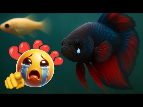 Salvei o Peixe Betta abandonado! 🚯