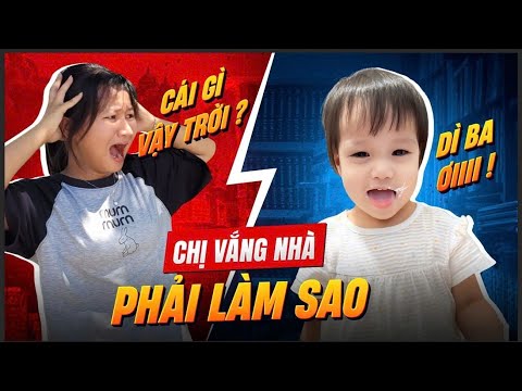 Thử Thách 1 Ngày Giữ Cháu Cai Sữa Và Cái Kết