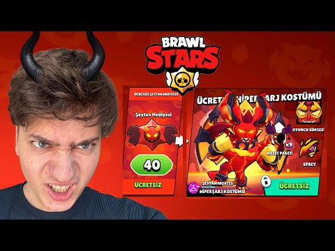 YENİ GELEN ŞEYTAN HEDİYESİ AÇTIM (BRAWL STARS)