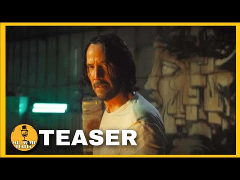 JOHN WICK 4 (2023) Teaser Trailer ITA del Film con Keanu Reeves | AL CINEMA