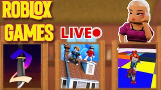 Roblox Fun Playing MM2, Dress to Impress and More ⭐Live with Fans⭐