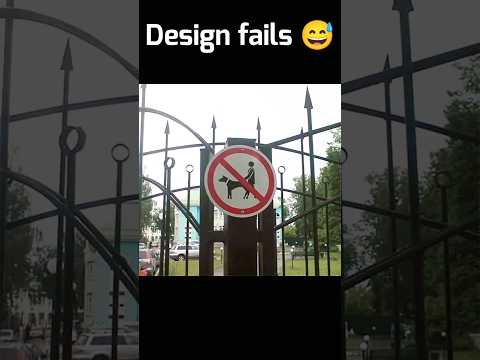 Funniest design fails 😅 #funny #shorts