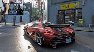 Forza Horizon 6 - Koenigsegg Jesko 1600HP | Logitech RS50 gameplay