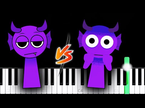 12 Incredibox Sprunki Retake Themes (Normal vs Horror) ▶ Piano Tutorial