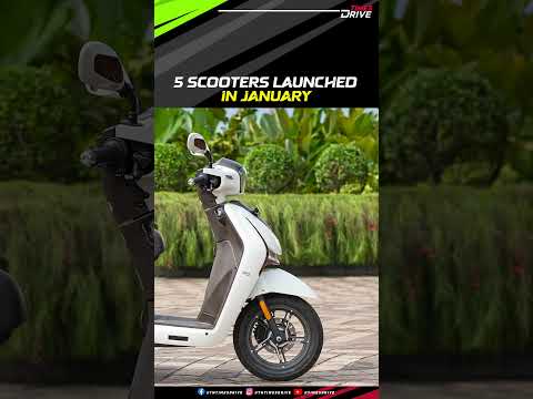 Here are the top 5 scooters launched in January | Times Drive Green #shortsvideo #shorts #scooter