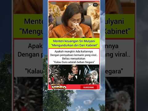 bemerkah ini sri mulyani mundur