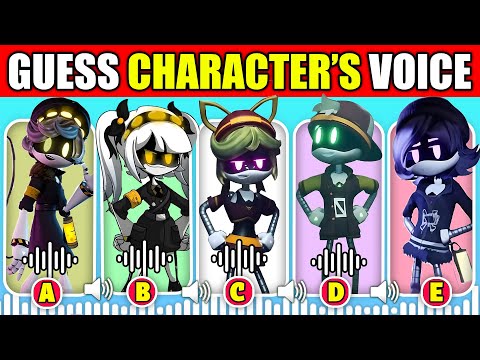 🔊CRAZIEST Guess The Voice! | Murder Drones | Uzi Doorman, Tessa Elliot, Rebecca, N, Thad, Doll, Nori