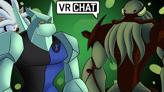 "SONIC & SILVER VS VILGAX! BATTLE FOR THE OMNITRIX!" [IN VR CHAT!]
