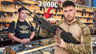 COMPRO ARMAS EN UNA TIENDA MILITAR PARA ENFRENTARME AL CERDO!!
