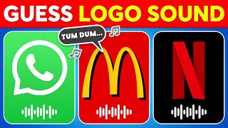 Guess The Logo Sound 💥🔊 McDonald's, Spotify, Pixar, Roblox, TikTok 🔥 Mouse Quiz