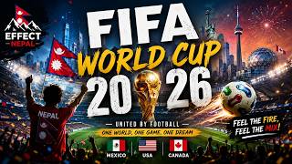 FIFA World Cup 2026 Anthem | Nepali x English Football Song | One World One Dream | Effect Nepal