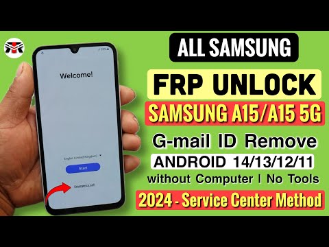 Samsung A15 | A15 5G Frp Bypass:Unlock Google Account Lock Adb Enable Fail *#0*# Code Not Working