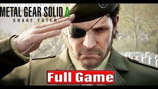 Metal Gear Solid Delta Full Game Gameplay Walkthrough No Commentary 4K 60FPS (#MGS Full Game)