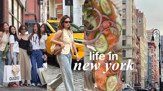 Living in NYC | bagels, thrifting & bird pooped on me