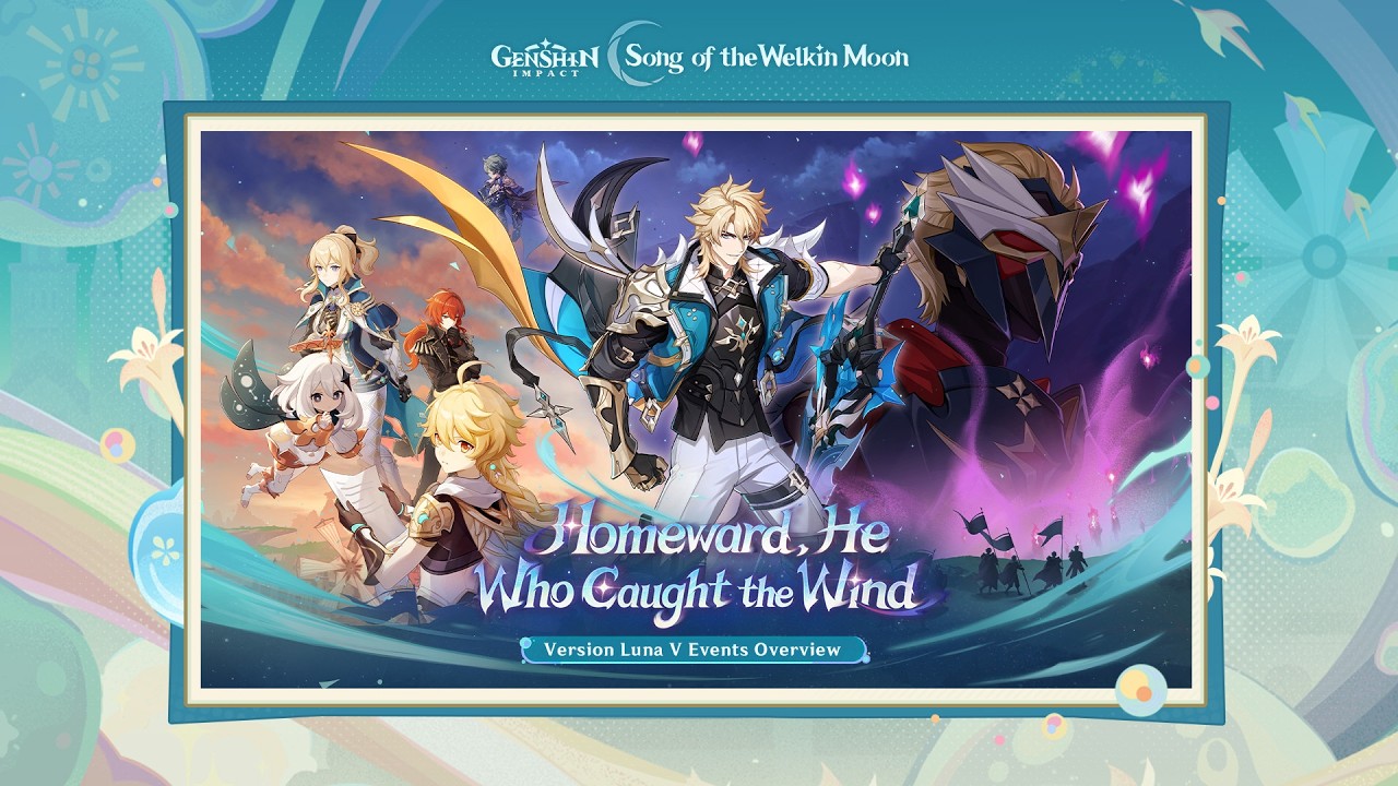 Genshin Impact: Homeward, He Who Caught the Wind trailer thumbnail