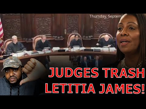 New York Appeals Court Judges DESTROY Letitia James' $500 Million Civil Fraud Case Against Trump!