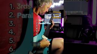 Choose your harmony! #metal #guitar #metalguitar #harmonies