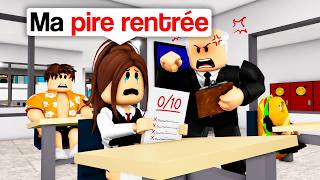 MA PIRE RENTRÉE SCOLAIRE DE BROOKHAVEN ROBLOX FILM COMPLET