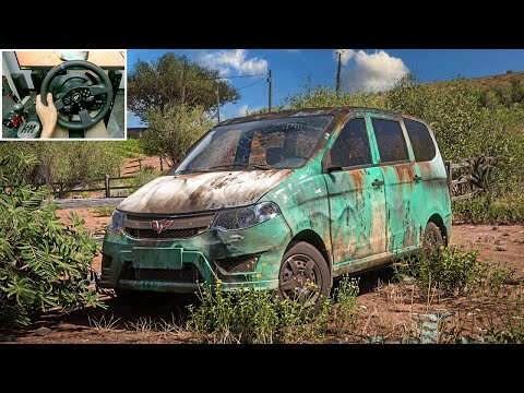 Rebuilding Wuling Sunshine S (930HP V8 Swap) - Forza Horizon 5 | Thrustmaster T300RS gameplay