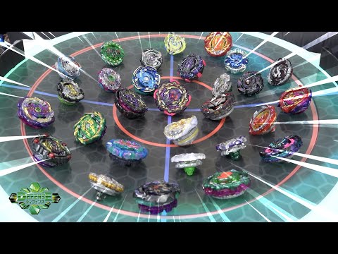 ALL DEFENSE TYPE BEYBLADES Season 1-7 Epic Battle in ANIME STADIUM! | Beyblade Burst