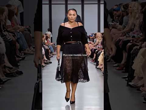 Back when M/L size was considered plus #runway #model #fashion #memes #shorts