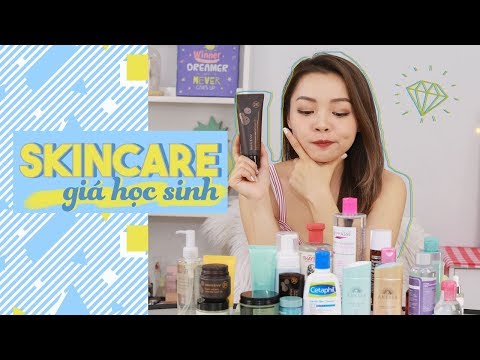 Dưỡng Da Giá Học Sinh ♡ Affordable Back To School Skincare ♡ TrinhPham