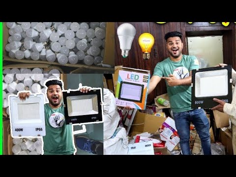 Led Light खरीदे सीधा मैन्युफैक्चरर से | 6 रूपए का बल्ब 5 साल की वारंटी | Led Light Manufacturer, led