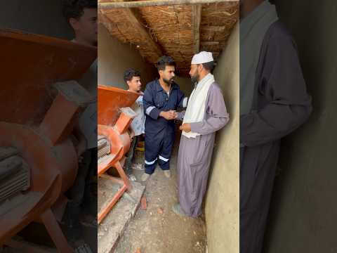 الكهربائى راح يصلح مكنة الطحين اكتشف ان فيها طوب عشان يحرق الموتور
