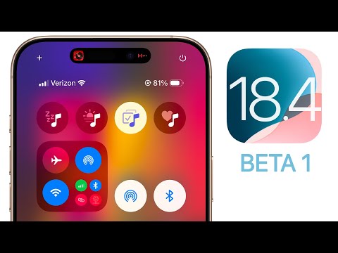 iOS 18.4 Beta 1 Released - What's New?