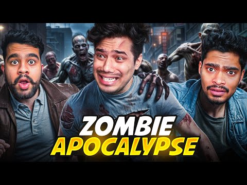 DEFEATING THE ZOMBIE APOCALYPSE IN THIS WORLD 😱