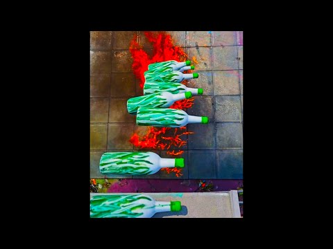 🎈Breaking Glass Bottles and Balloon Drops! Crushing Crunchy & Soft Things!🔥