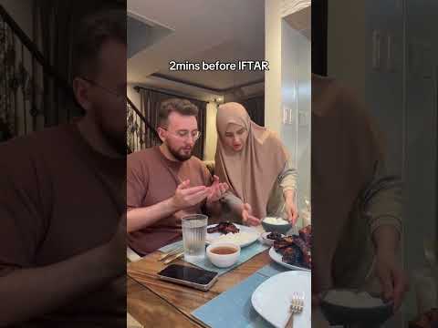 لما تبقى دقيقتين على ادان المغرب 😂😂 شكون صراتلو 😂