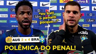 "EU BATI O PENALTI PORQUE O BRUNO..." VINI JR E BRUNO ABRIRAM O JOGO SOBRE PENALTI NA SELEÇÃO