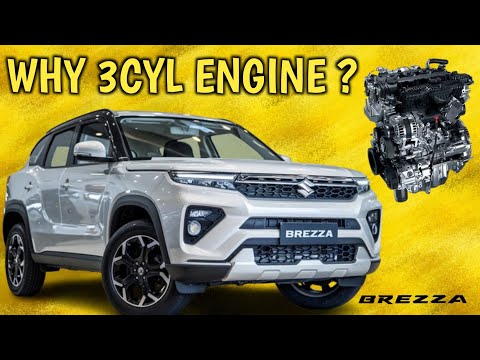 बंद होंगे 4 Cyl Engine ❌ Maruti Brezza 2025 NEW ENGINE | 3 cyl vs 4 cyl Engine Which One Is Better?