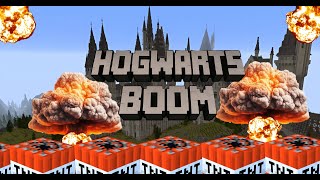 ¡Así exploté el castillo de Hogwarts en Minecraft!