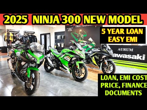 How to Buy 2025 Kawasaki NINJA 300 on LOAN EMI ? | Price, Finance Down Payment 🔥| JD Vlogs Delhi