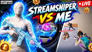 🔴 LIVE 🔥 STREAMSNIPER VS ME 😈 | BGMI OCEAN ODYSSEY THEME 🌊 | INSANE CLUTCHES & CHICKEN DINNER 🏆