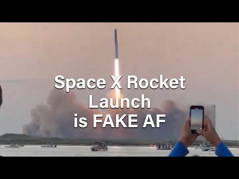 Proof Space X is fake October 2024 by Karen B channel ✅