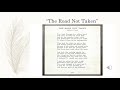 Reflecting on Choices in Poetry