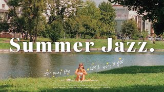 [Playlist] 시원한 여름 보내는 법! 내공 100 드립니다💚 (중간광고없음❌) Relaxing Summer Jazz Instrumental, 카페음악, 매장음악