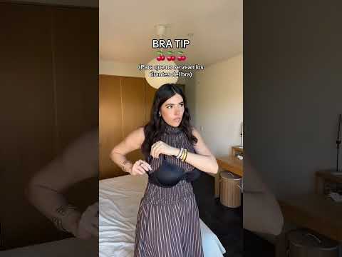 Bra tip Para que no se vean los tirantes 🍒✨😱#brahack #styling #fashion #moda #stylingtips