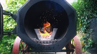 BBQ Comfort on a Rainy Sunday | Firing Up the Offset Smoker | Leviathan Pits