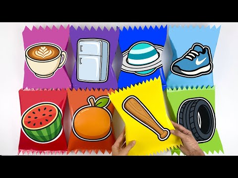 ✂️Paper DIY 🌿Italian  Brainrot Candy Blind Bag Surprise Unboxing