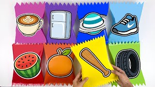 ✂️Paper DIY 🌿Italian  Brainrot Candy Blind Bag Surprise Unboxing