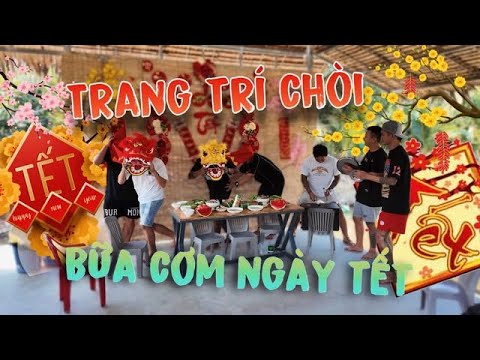 Trang Trí Chòi Ngày Tết Và Ẩm Thức Ngày Tết ! | Thanh Nhã TV